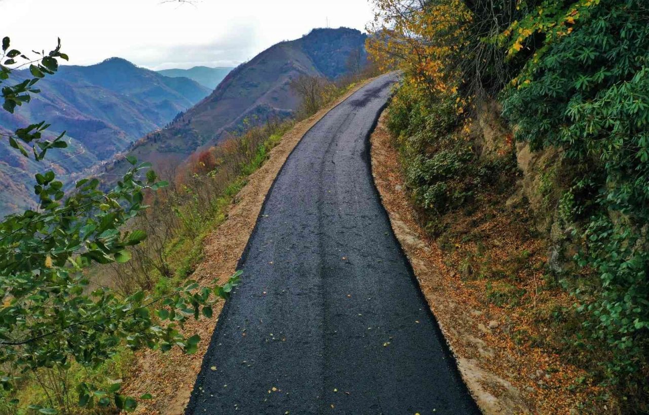 Altınordu’da sıcak asfalt çalışmaları sürüyor