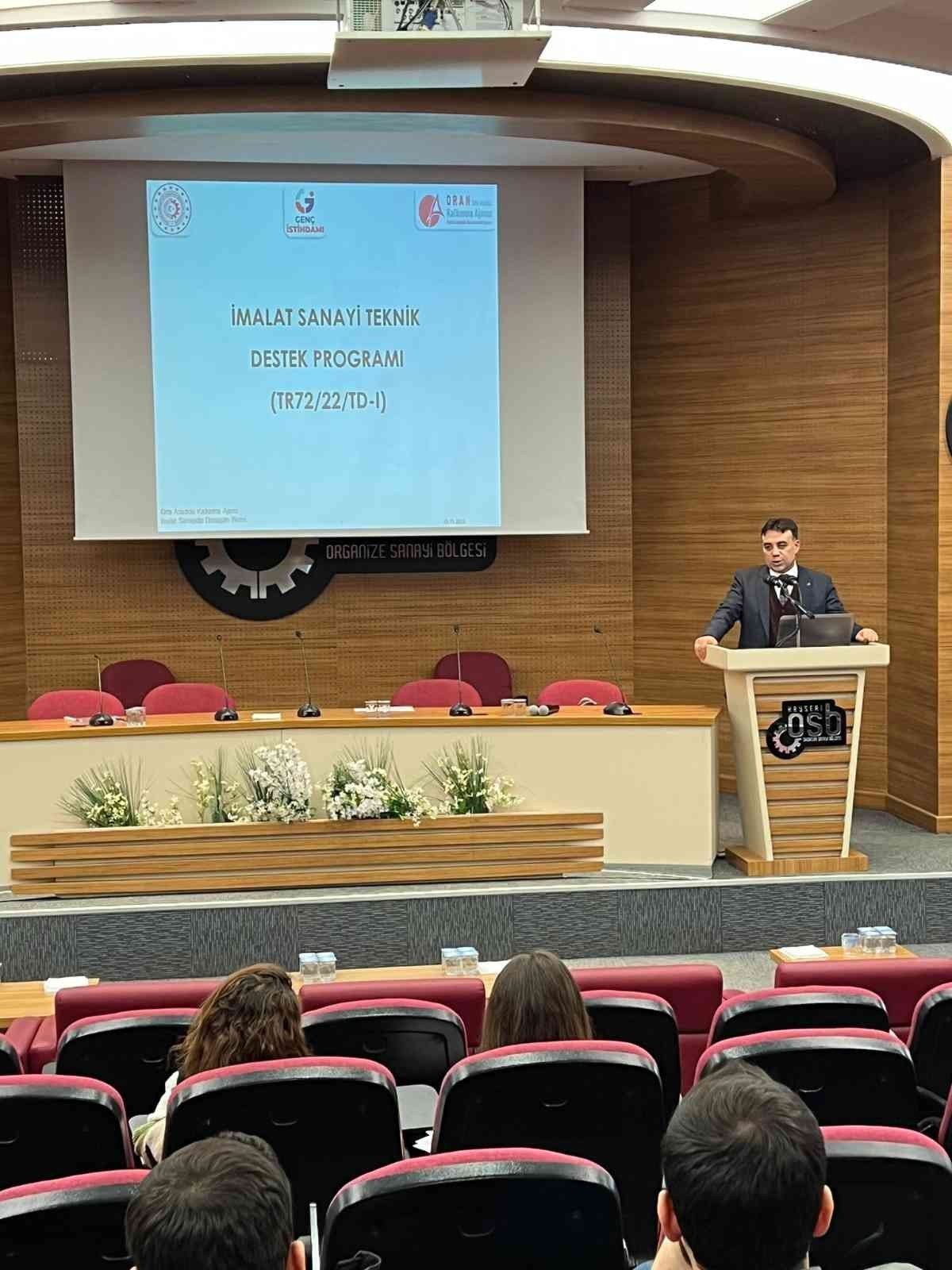 Orta Anadolu Kalkınma Ajansı 2022 Yılı Teknik Destek Programı açıklandı