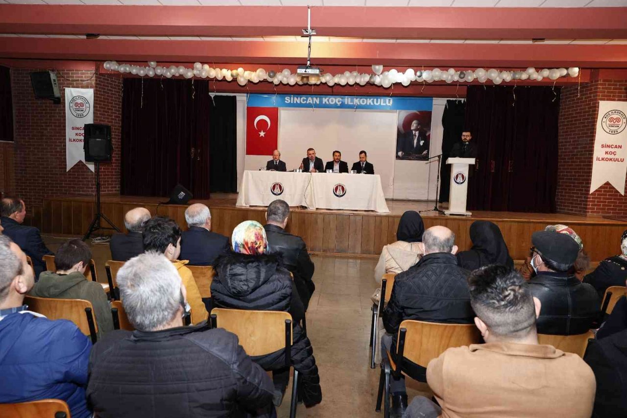Mahallelilerden Başkan Ercan’a teşekkür