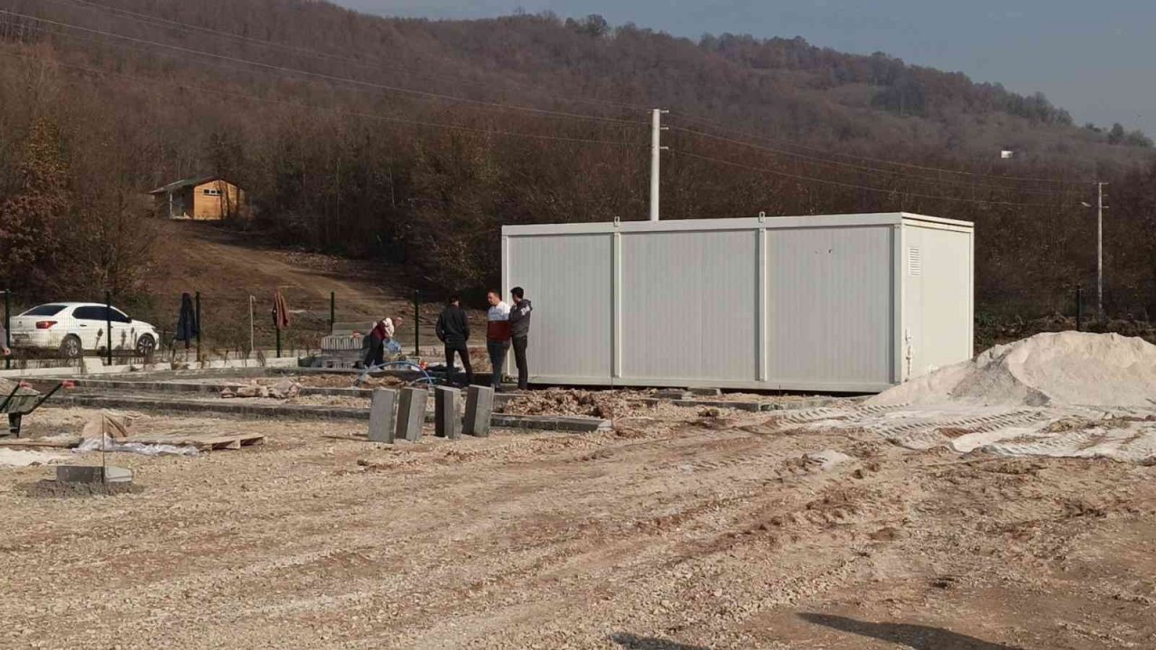 Konteyner kent çalışmaları başladı