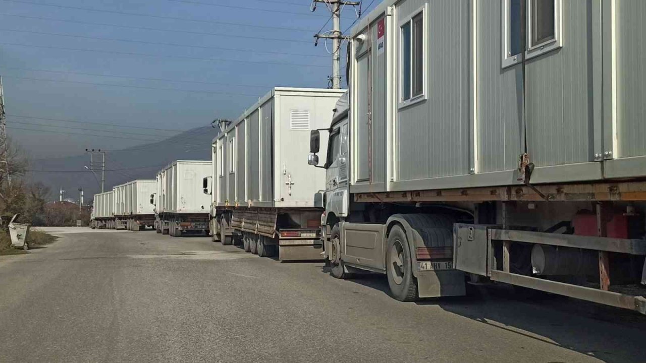 Konteyner kent çalışmaları başladı