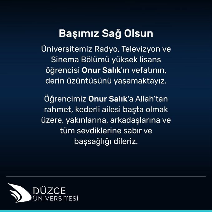 Rektör Sözbir “Derin üzüntü yaşamaktayız”