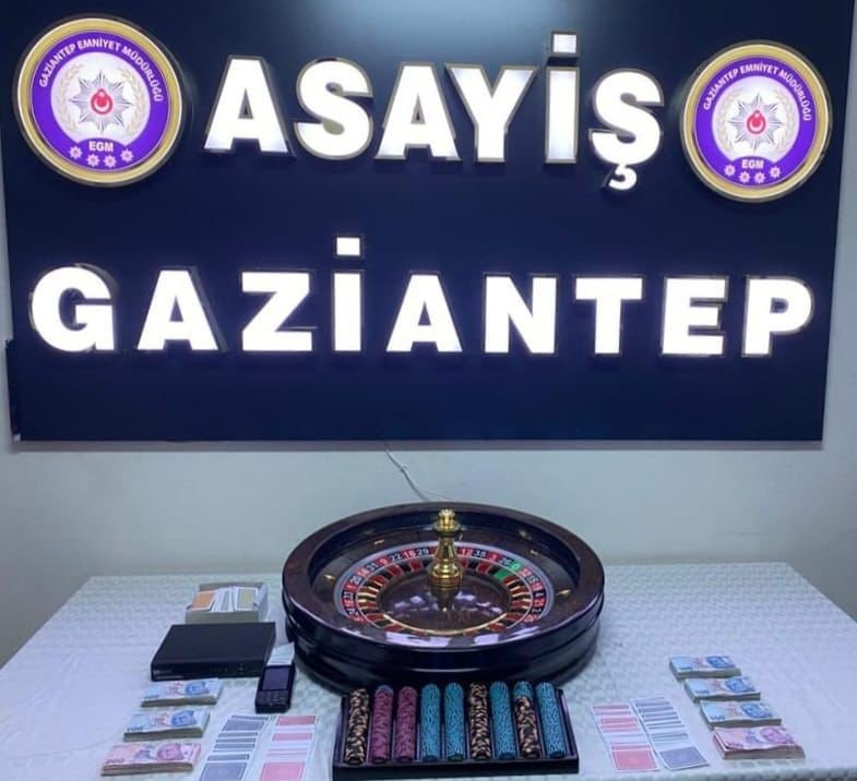 Gaziantep’te villaya kumar baskını: 4 gözaltı