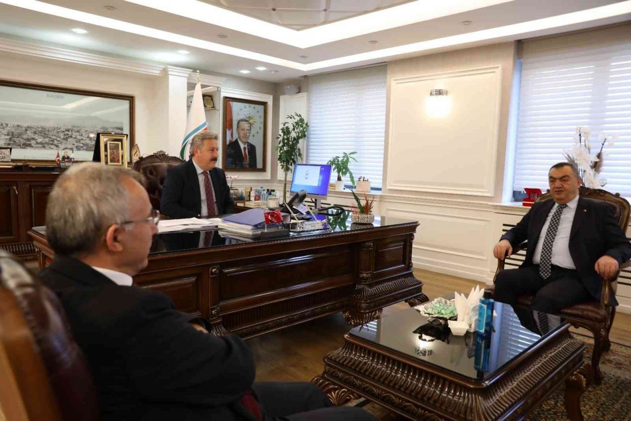 KAYSO ve OSB Başkanlarından, Başkan Mustafa Palancıoğlu’na ziyaret