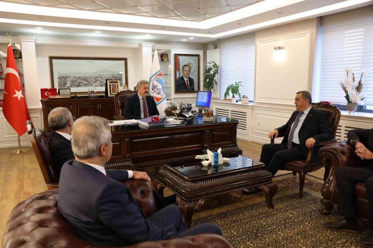 KAYSO ve OSB Başkanlarından, Başkan Mustafa Palancıoğlu’na ziyaret
