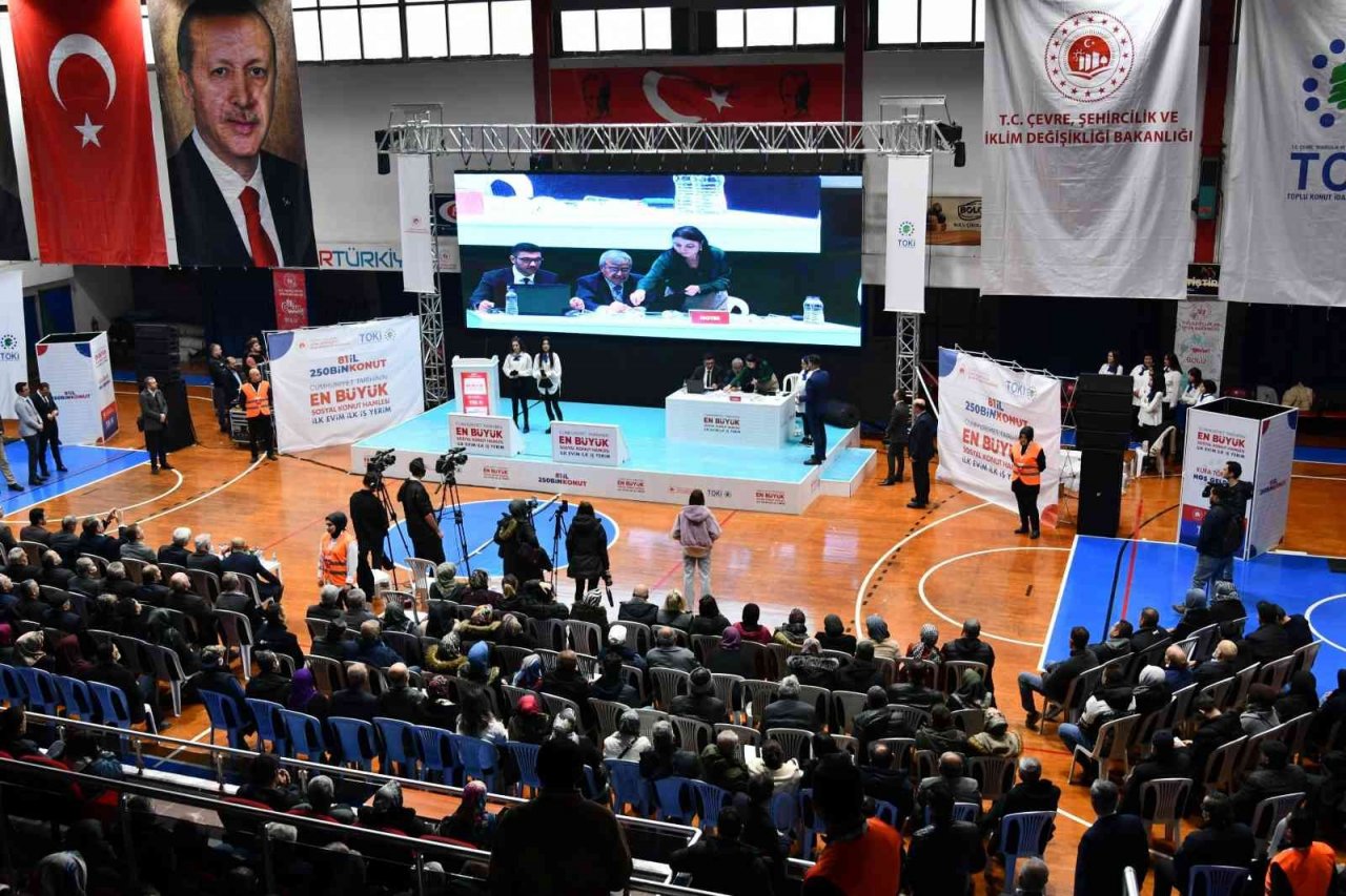 Bolu’da kura çekimi heyecanı