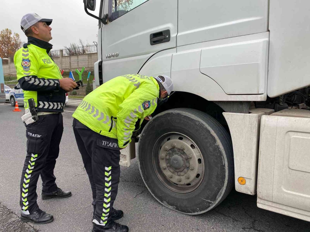 Malatya’da kış lastiği denetimleri başladı