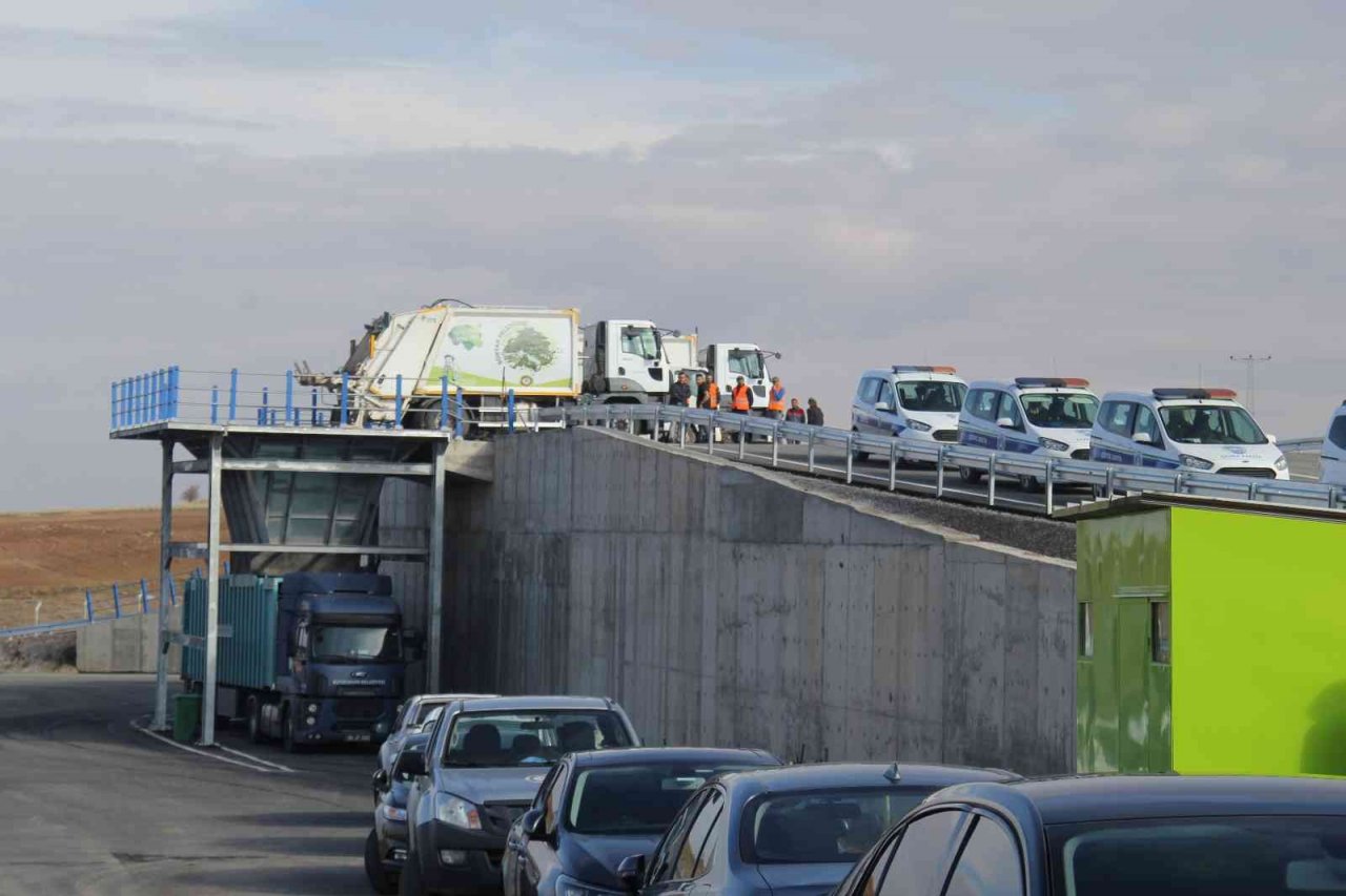 Bünyan’da Çöp Transfer İstasyonu hizmete girdi