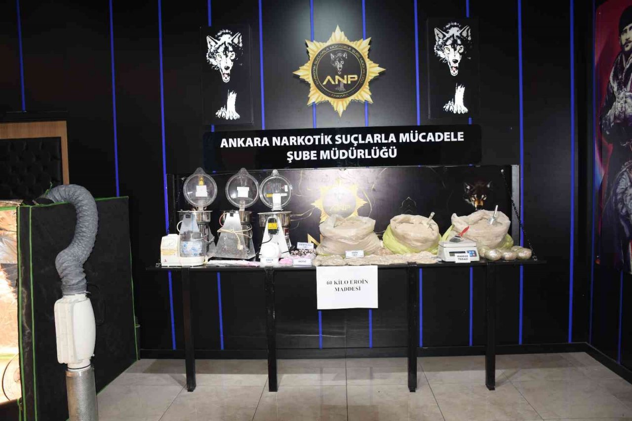 Ankara’da narkotik operasyonunda 31 kişi tutuklandı