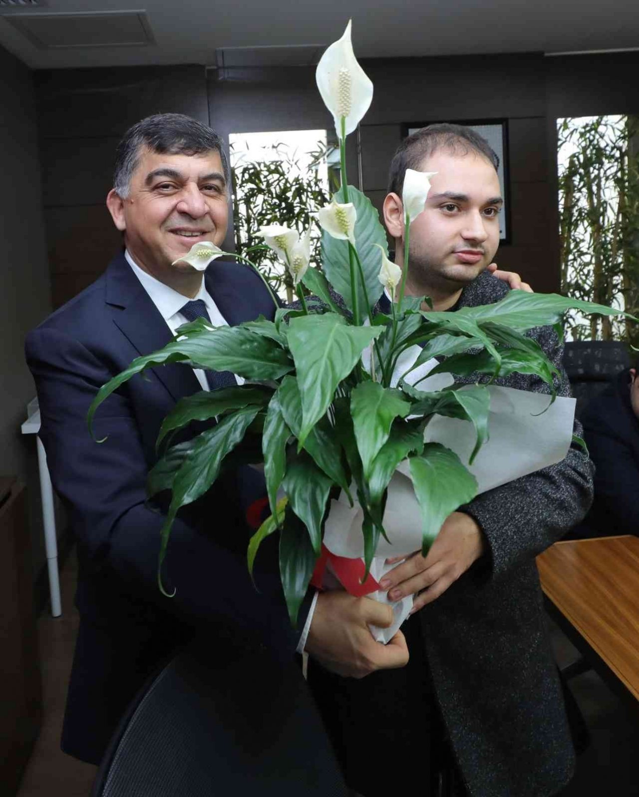 Engelli ve özel sporcular, Fadıloğlu’nu ziyaret etti