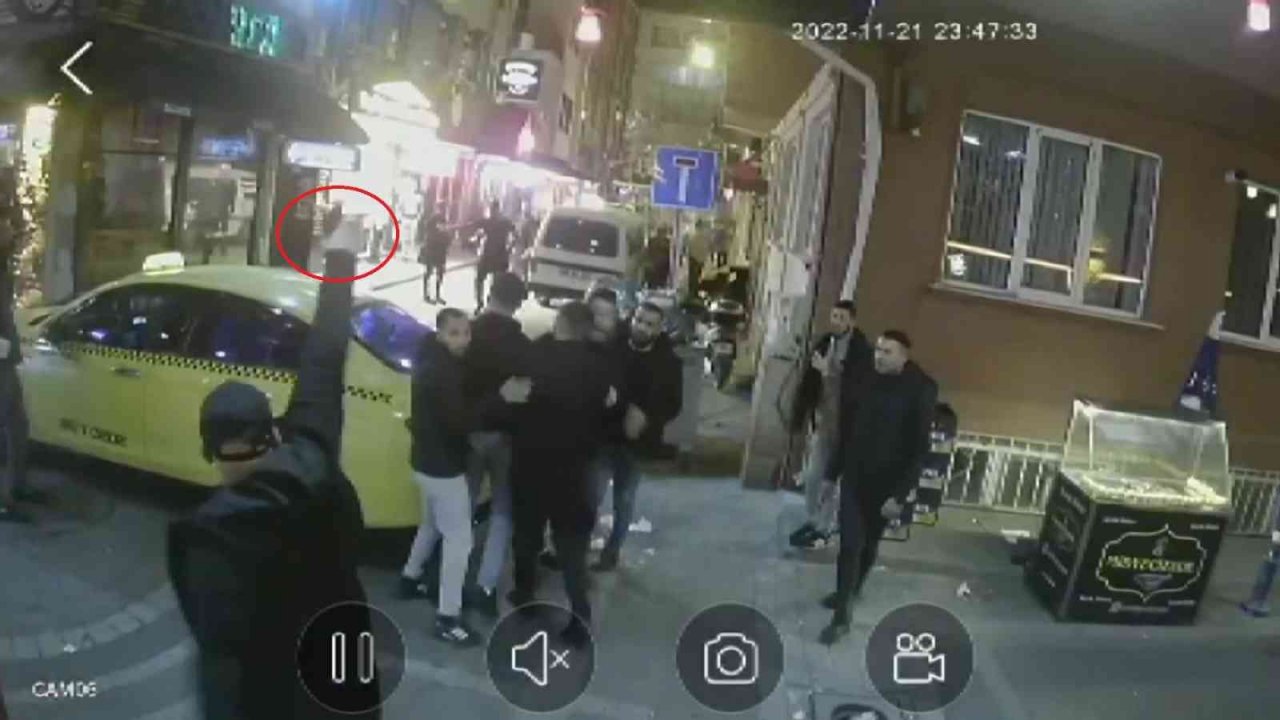 Elektrikli testere ve tabancanın kullanıldığı kavganın güvenlik kamerası görüntüleri ortaya çıktı