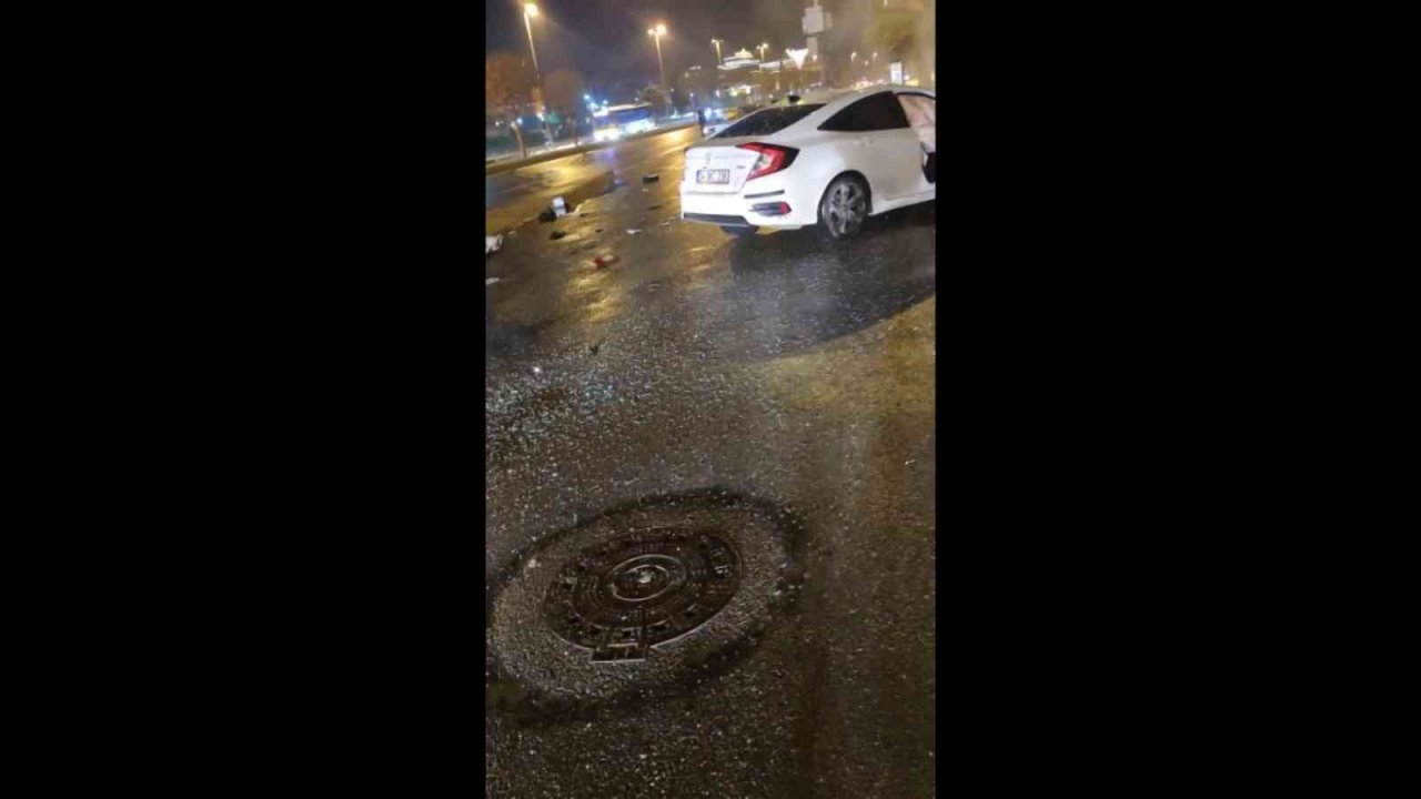 Maltepe’de makas atan sürücü kazaya neden oldu