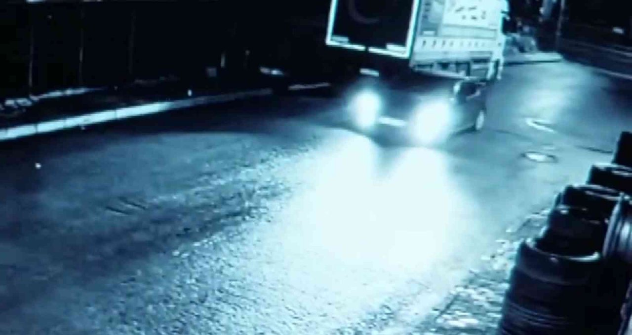 Kartal’da park halindeki tırın deposundan 600 litre mazot çaldılar