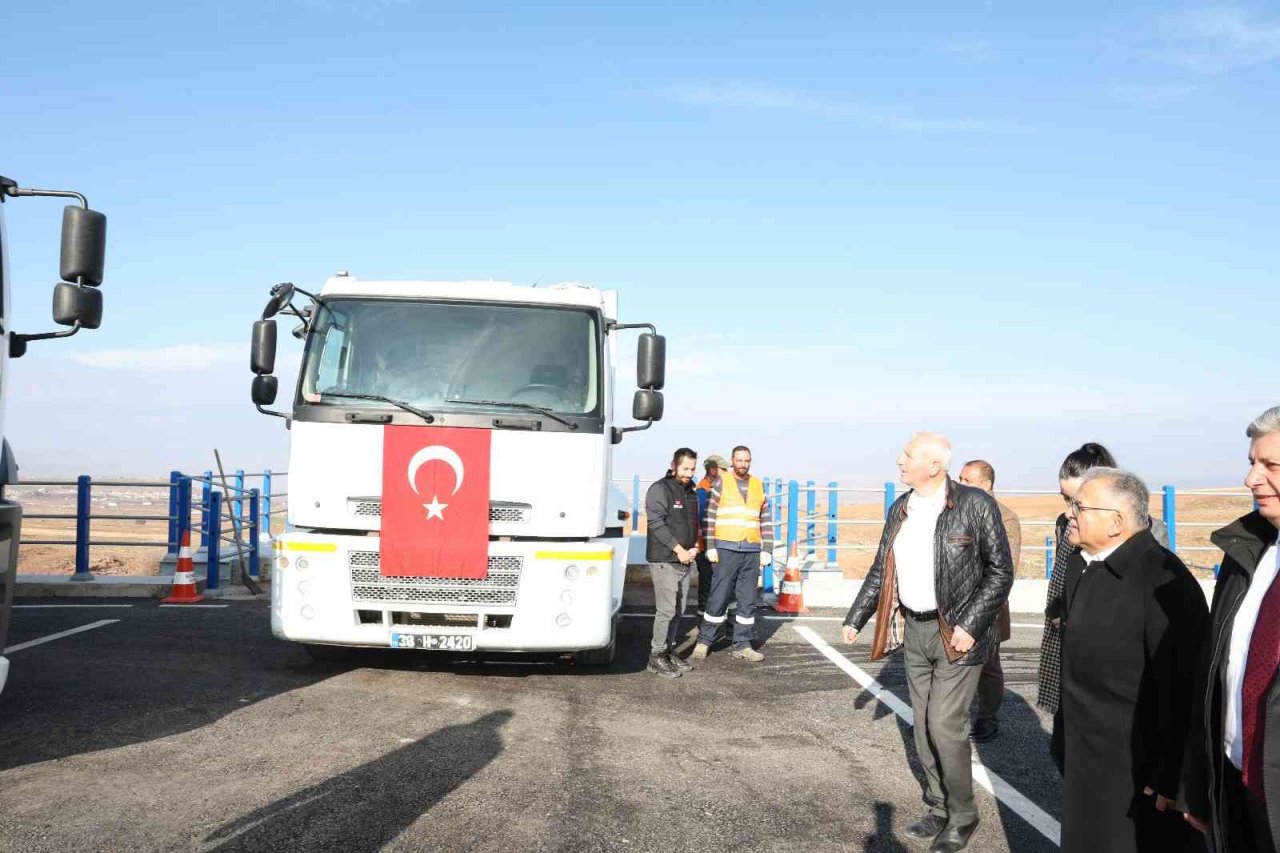 Büyükkılıç’tan 5 ilçenin faydalanacağı 30 milyon TL’lik katı atık transfer istasyonu yatırımı