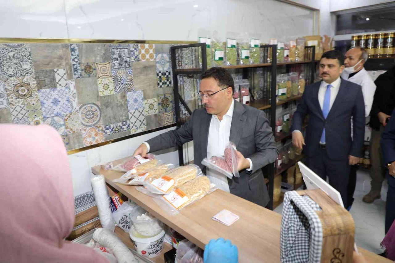 Vali Çiçek’ten Develi ziyareti