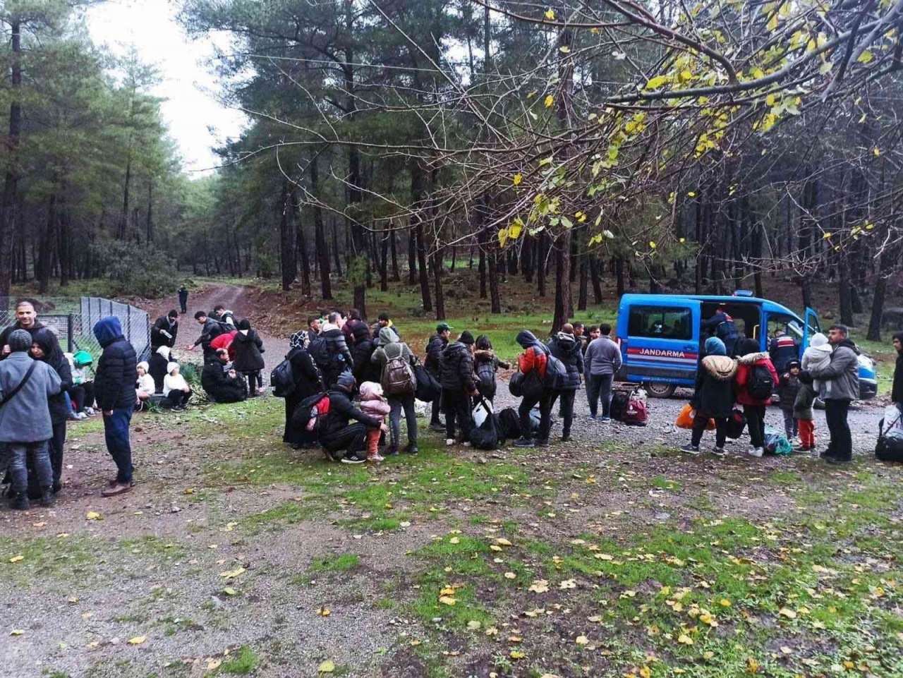 Marmaris ve Ortaca kırsalında 127 göçmen yakalandı