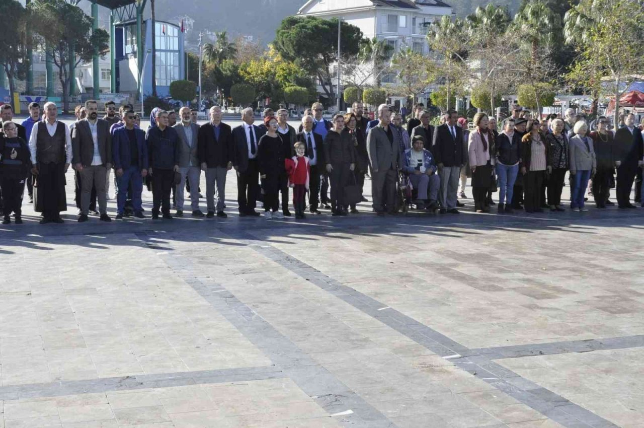 Fethiye’de, 3 Aralık Dünya Engelliler Günü’nde tören düzenlendi