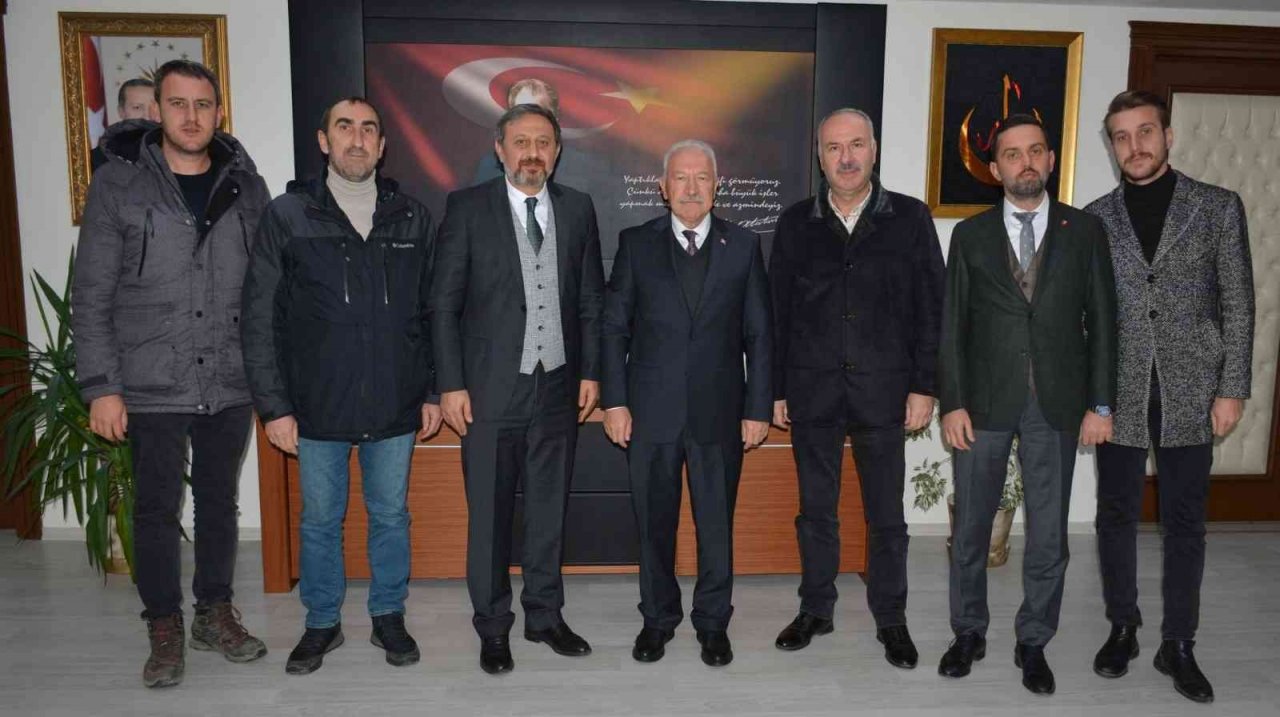 Kocaeli Milletvekili Mehmet Akif Yılmaz, Başkan Yılmaz’ı ziyaret etti