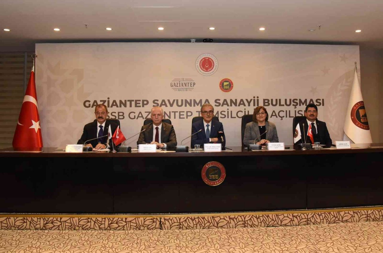 Türkiye’de bir ilk: Savunma Sanayi Başkanlığı Gaziantep temsilciliği açıldı