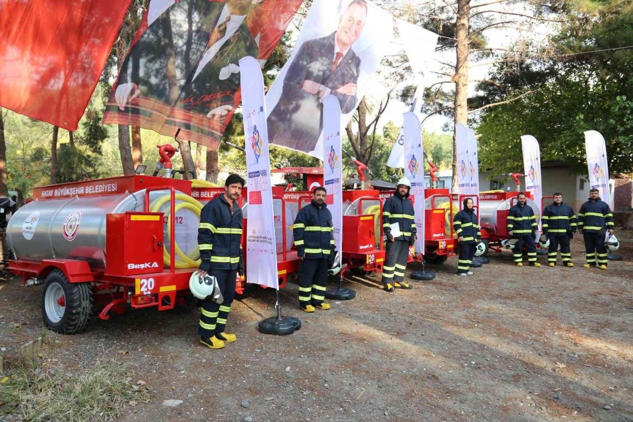 ‘Gönüllü itfaiyecilik’ projesinde Erzin pilot ilçe seçildi