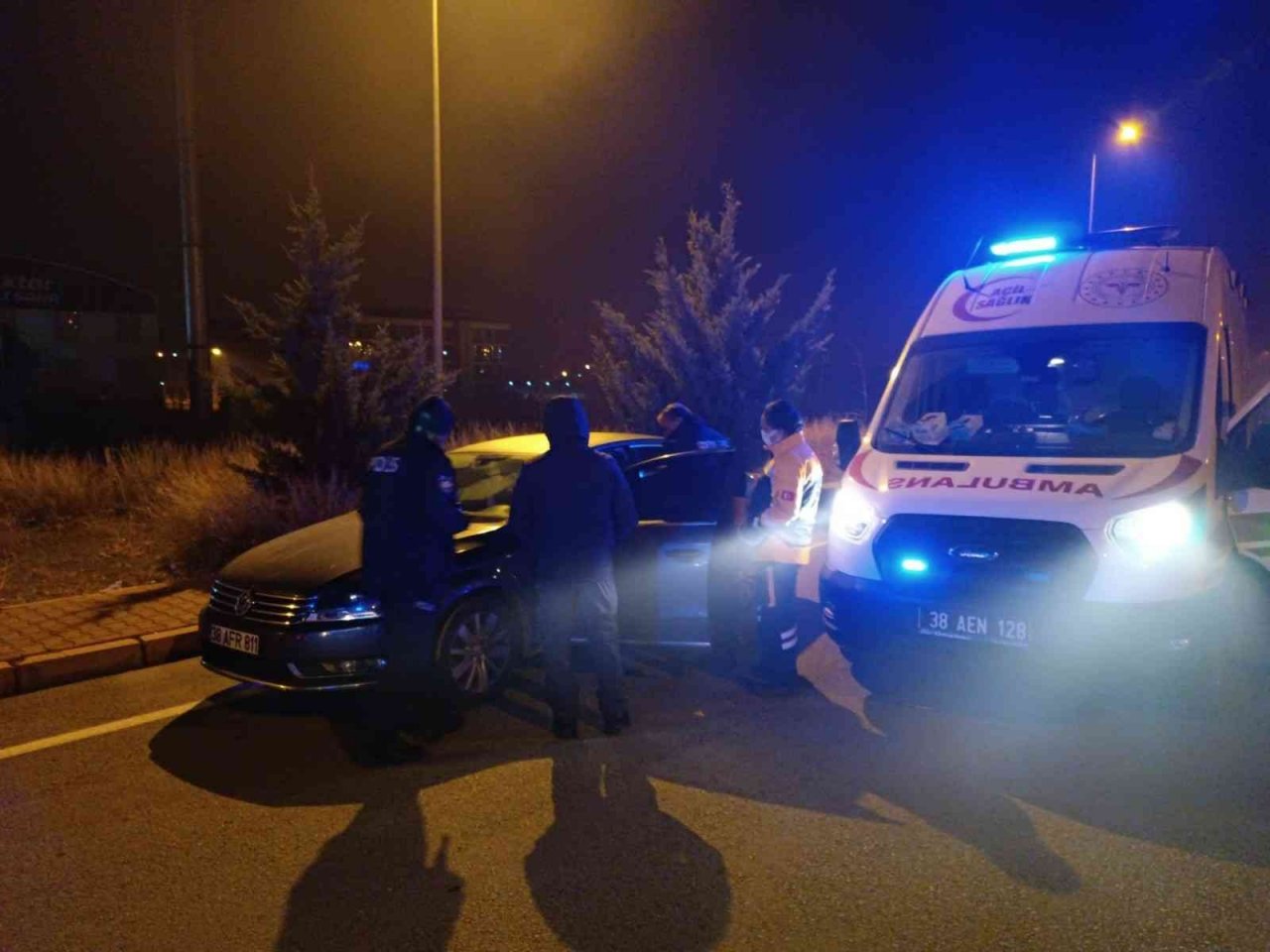 Polisin alkollü sürücü ile imtihanı