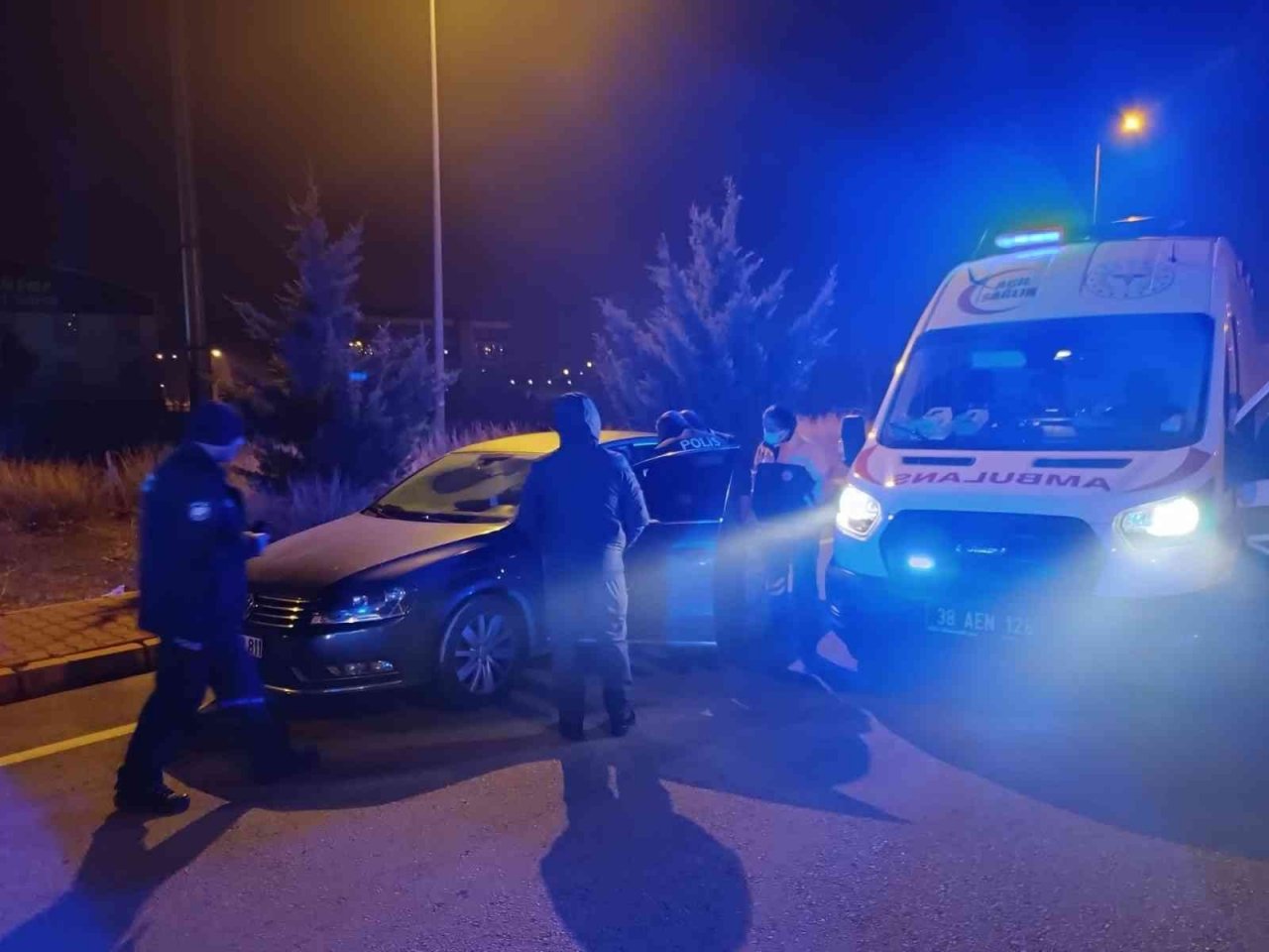 Polisin alkollü sürücü ile imtihanı