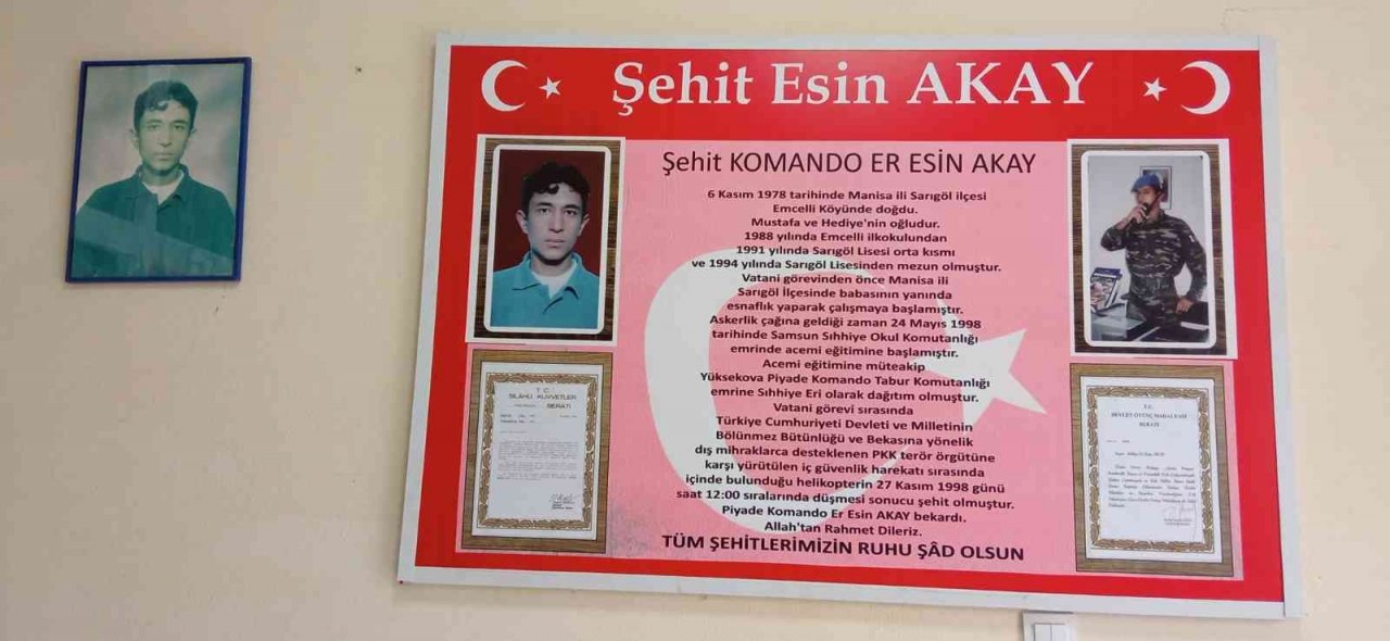 İsmini taşıdıkları şehidin mezarını ziyaret edip dua ettiler