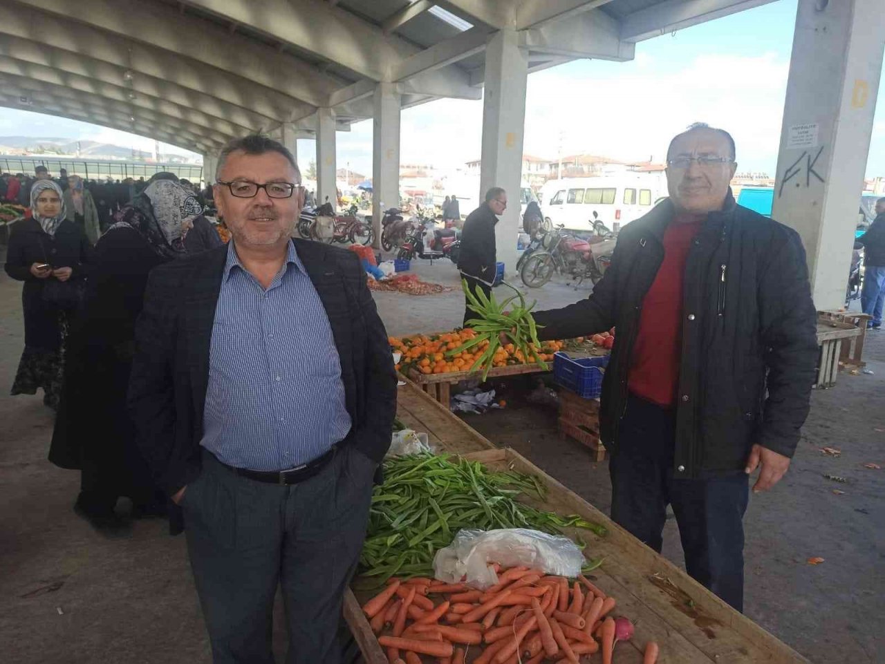 Pazarda sebze ve meyvenin fiyatı düştü, taze fasulyenin arttı