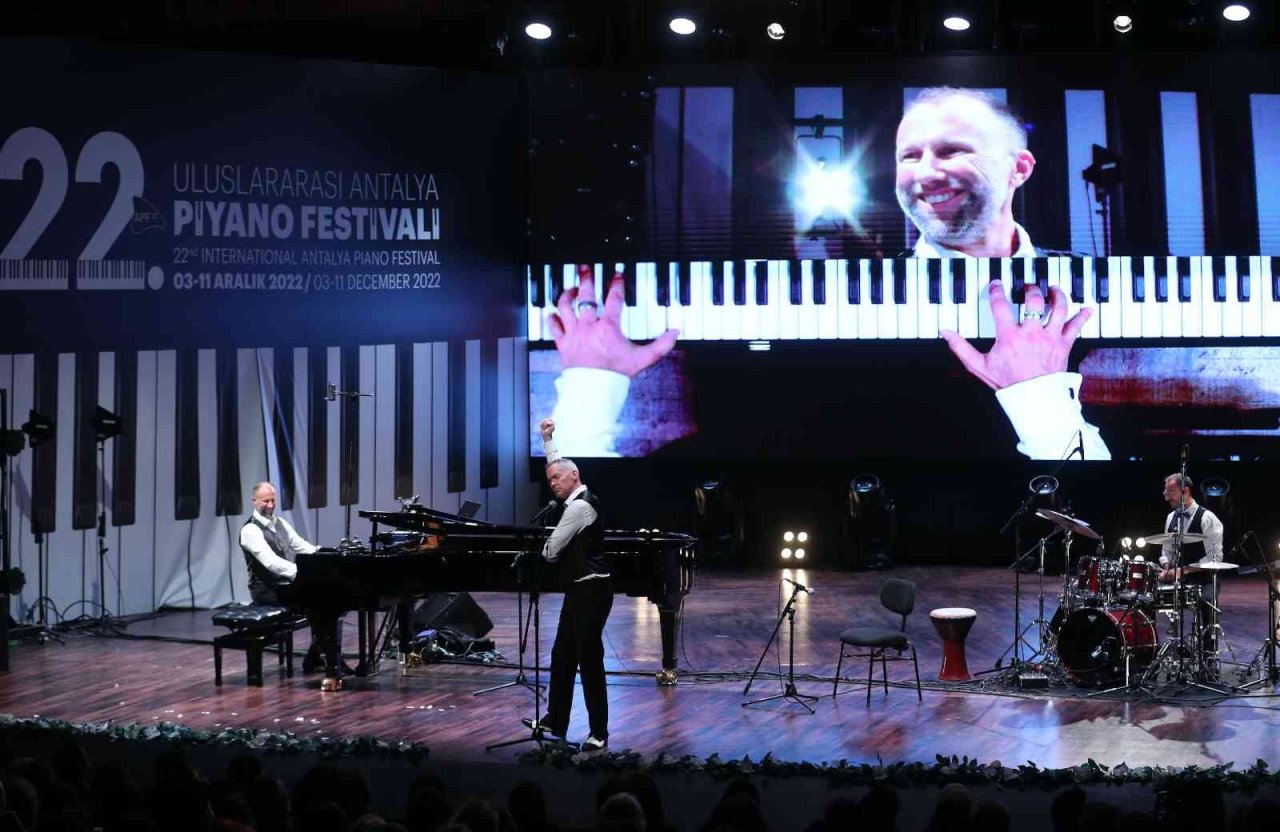 22.Uluslararası Antalya Piyano Festivali’nden müzik ve mizahın birleştiği açılış