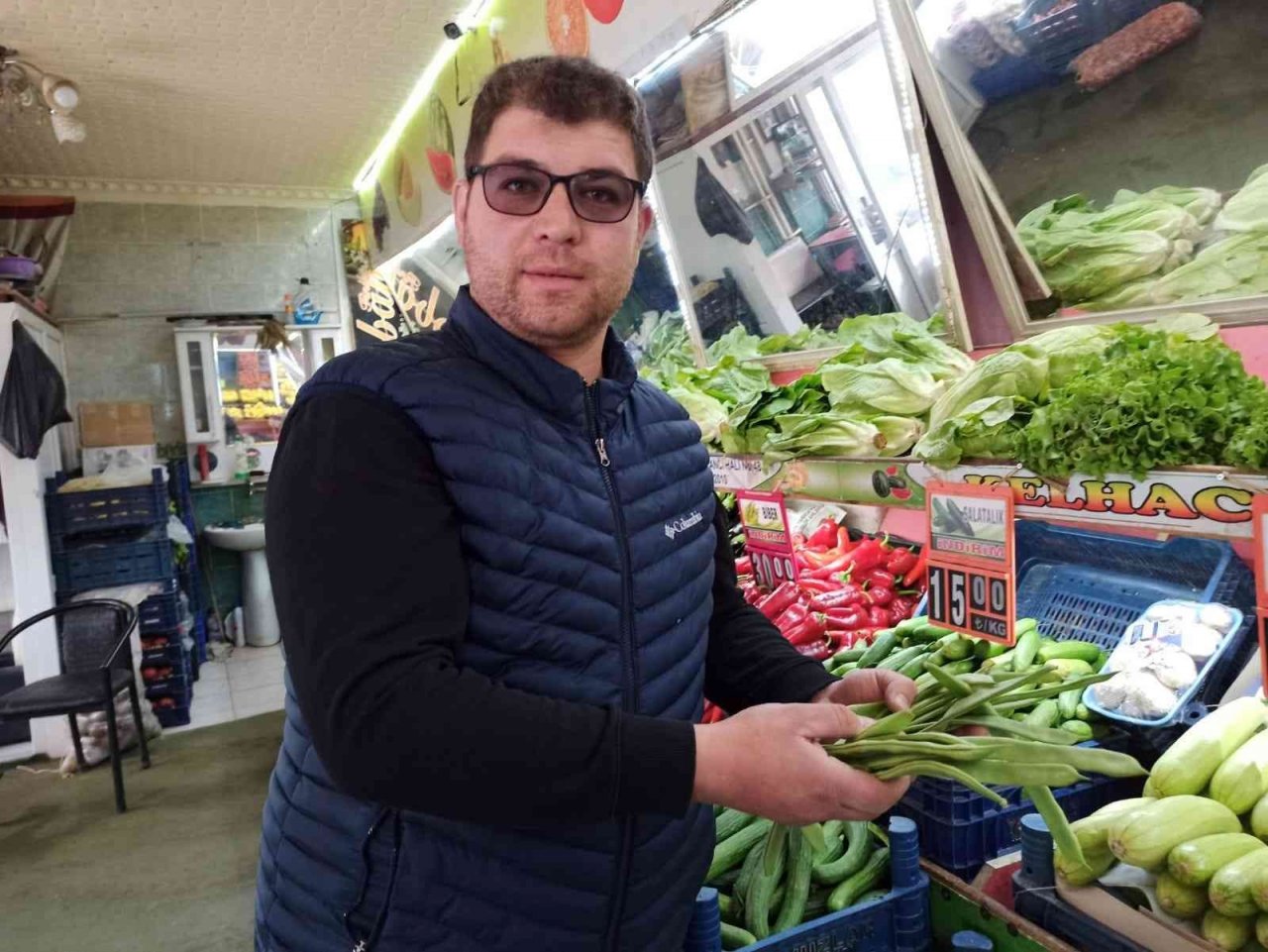 Pazarda sebze ve meyvenin fiyatı düştü, taze fasulyenin arttı