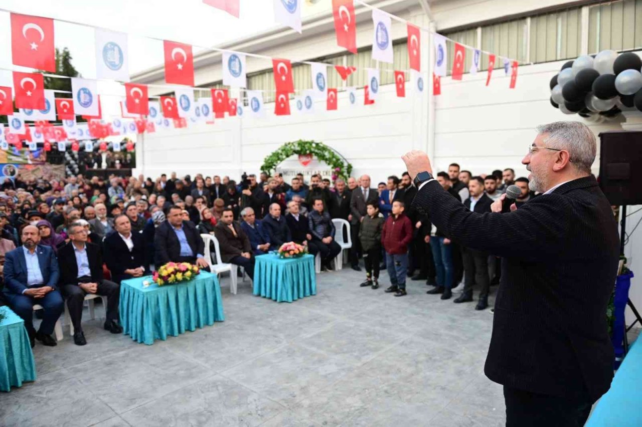 Atıl durumdaki düğün salonu, şehit aileleri, gaziler ve ihtiyaç sahiplerinin yüzünü güldürecek