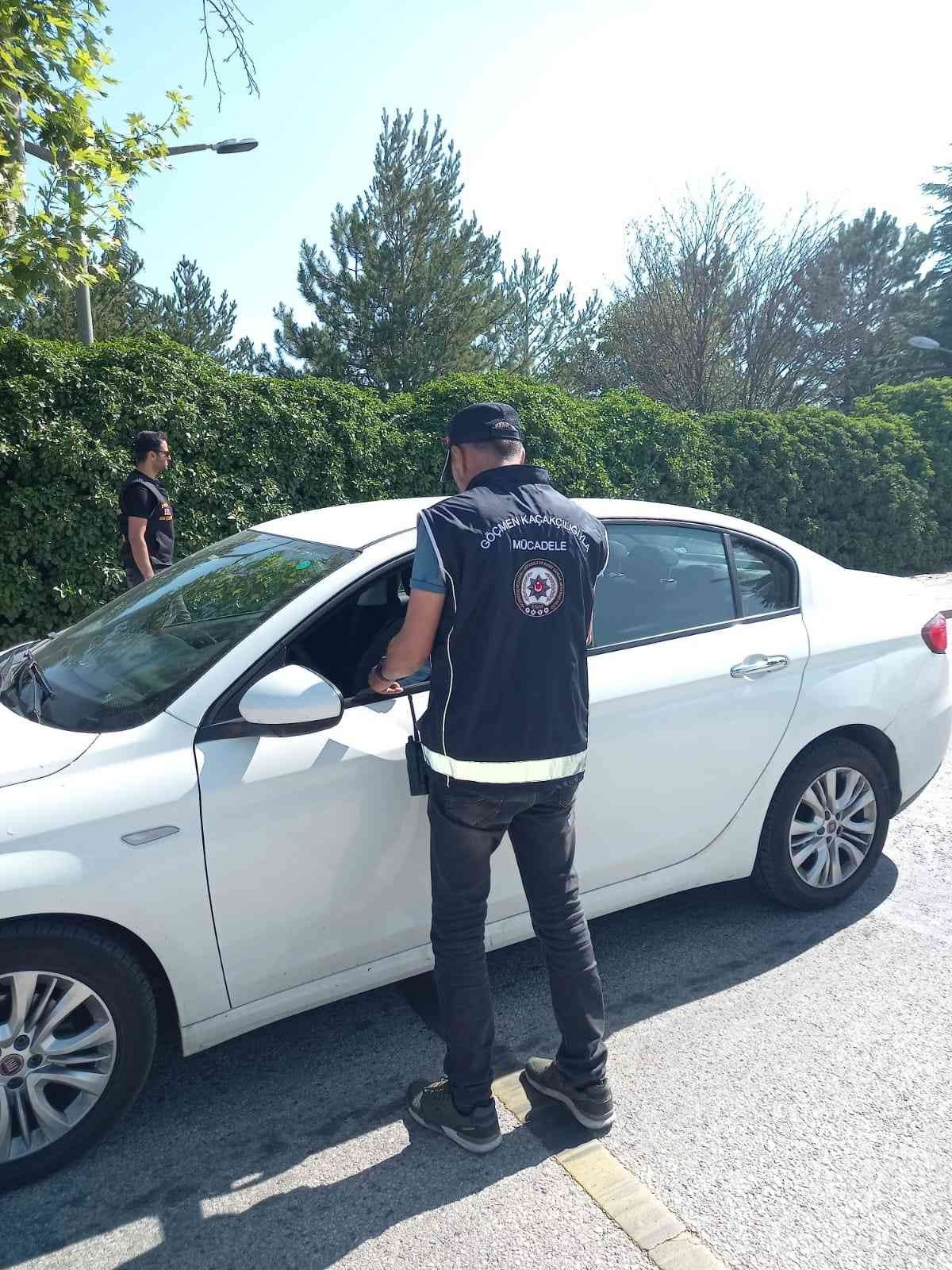 Eskişehir’de 9 düzensiz göçmen yakalandı