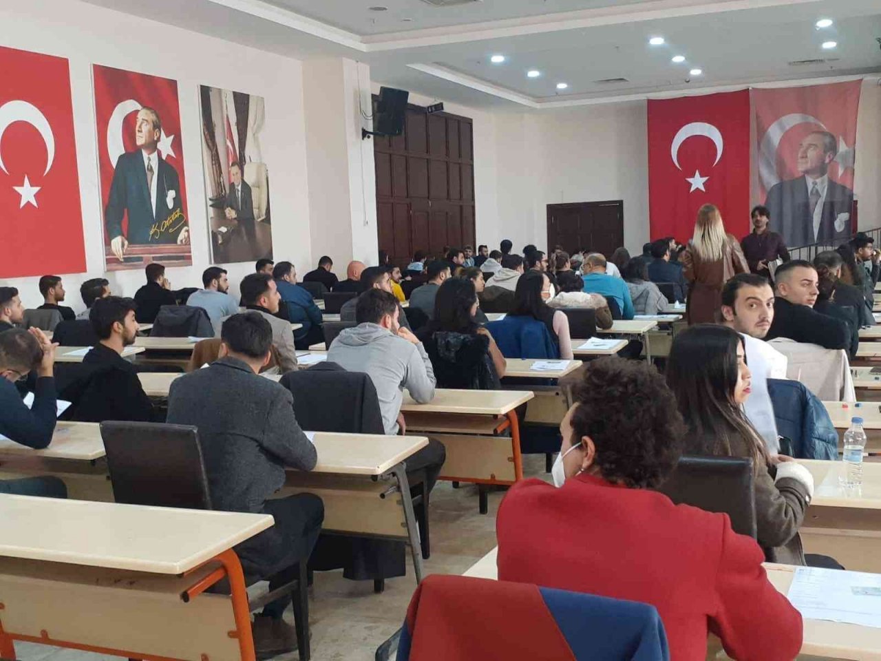 Hatay’da istihdam projesinde ilk sınav heyecanı