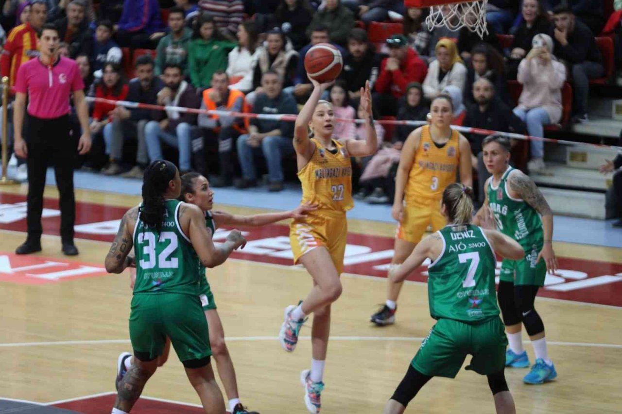 TKBL: Melikgazi Kayseri Basketbol: 81-Bursa Uludağ Basketbol: 82