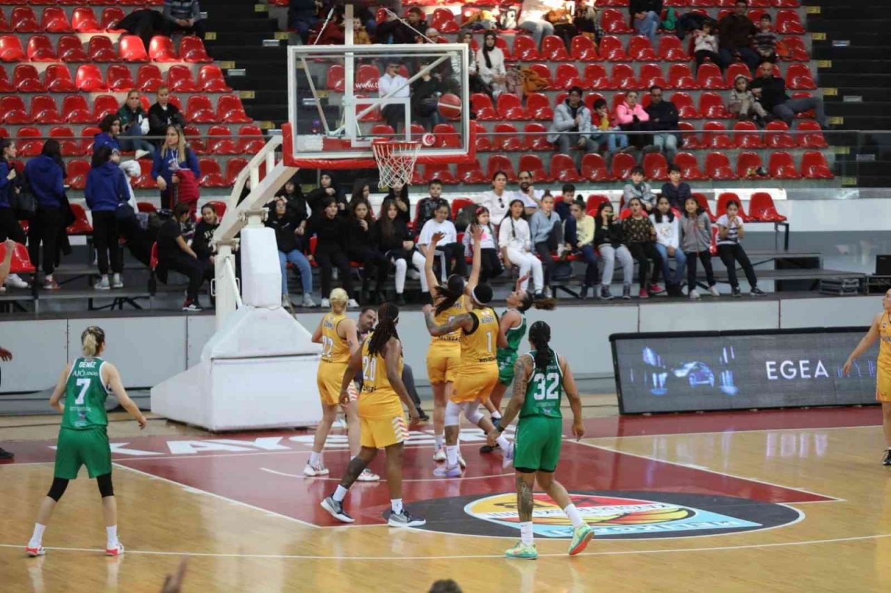 TKBL: Melikgazi Kayseri Basketbol: 81-Bursa Uludağ Basketbol: 82