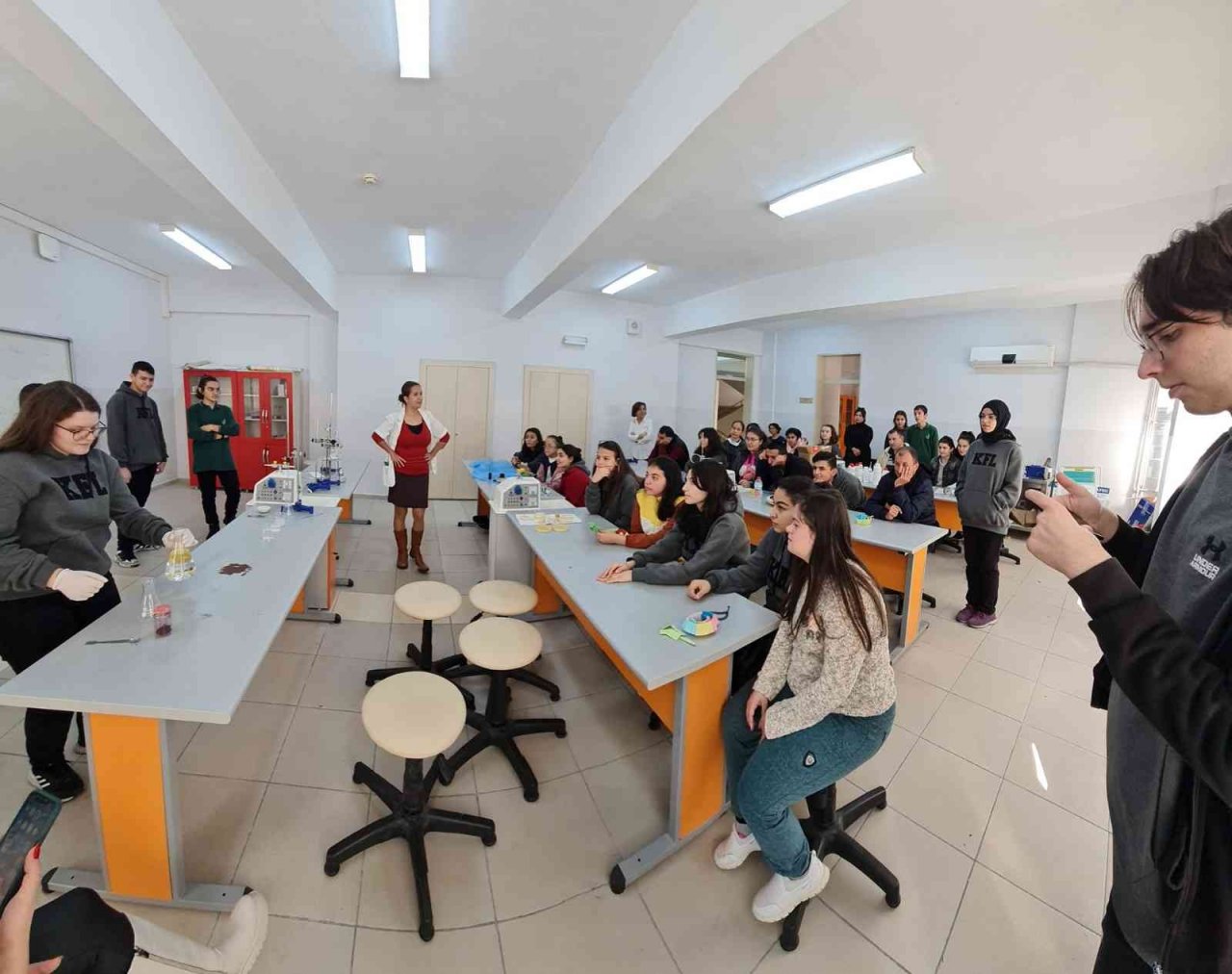 Köyceğiz Fen Lisesi özel misafirlerini ağırladı