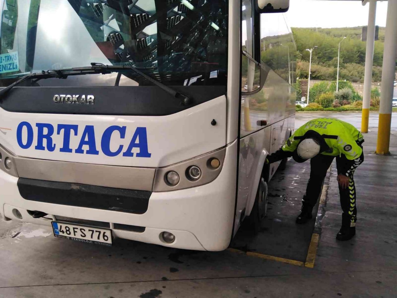 Muğla’da kış lastiği uygulaması başladı