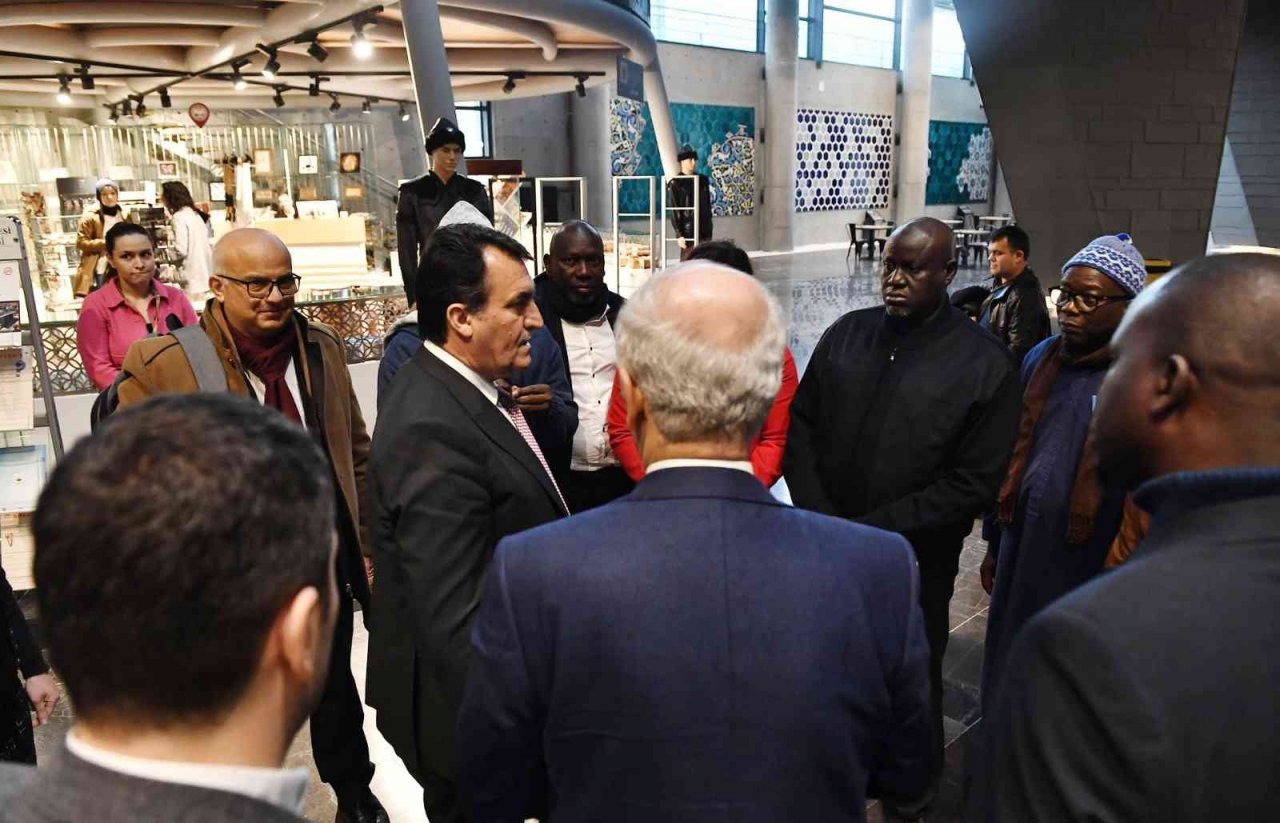 Başkan Dündar, Senegal heyetini ağırladı