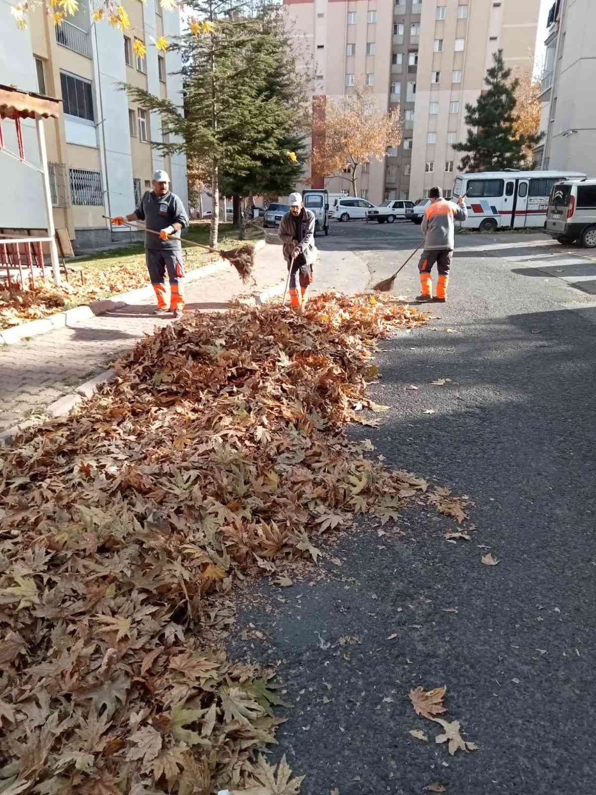 Melikgazi Belediyesi Gazel Temizliği Yapıyor