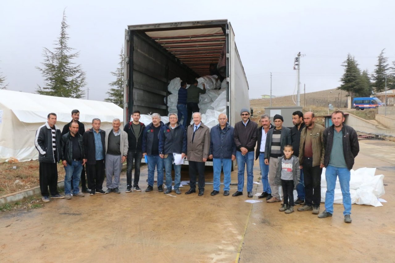 Göçerlere yaşam çadırı