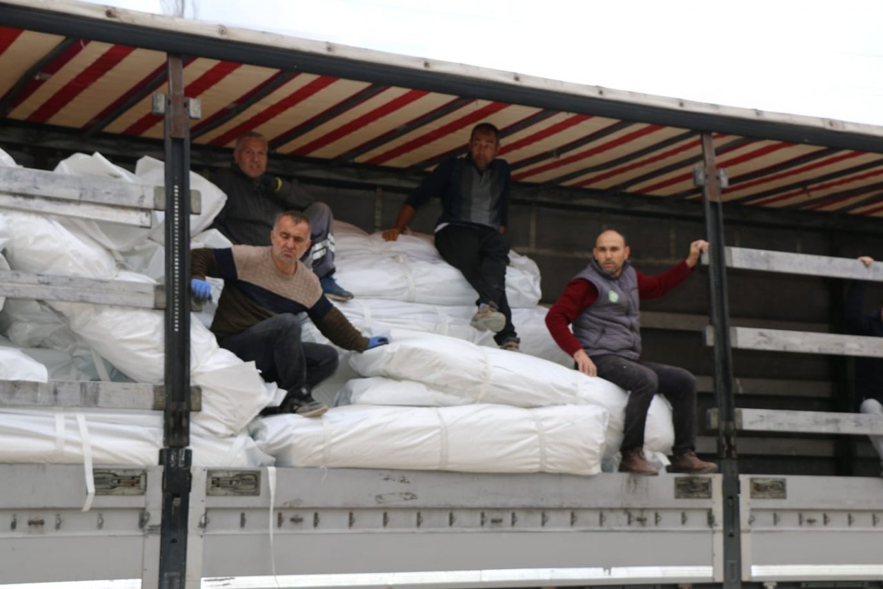 Göçerlere yaşam çadırı