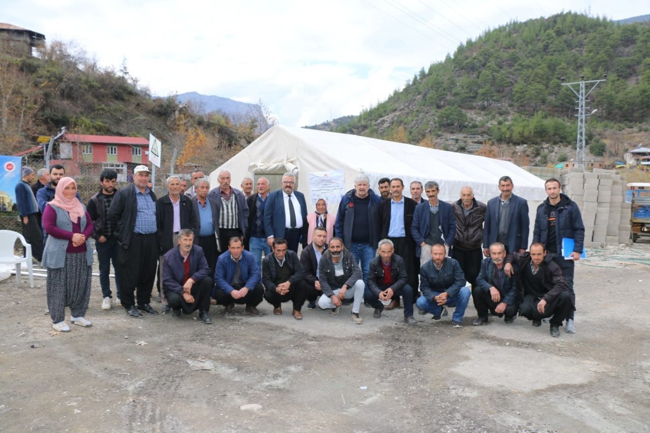 Göçerlere yaşam çadırı