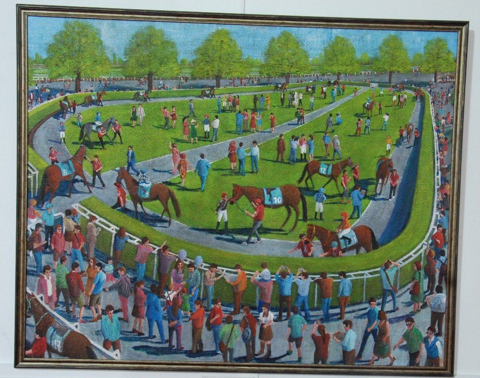 TJK 11. Resim Yarışması sergisi Adana’da ziyarete açıldı