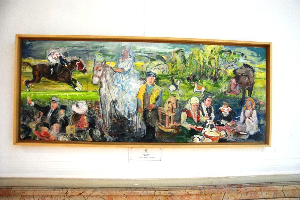 TJK 11. Resim Yarışması sergisi Adana’da ziyarete açıldı