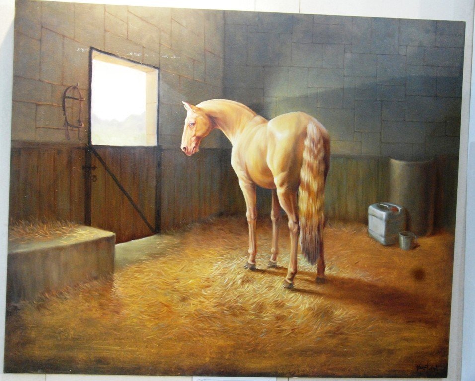 TJK 11. Resim Yarışması sergisi Adana’da ziyarete açıldı