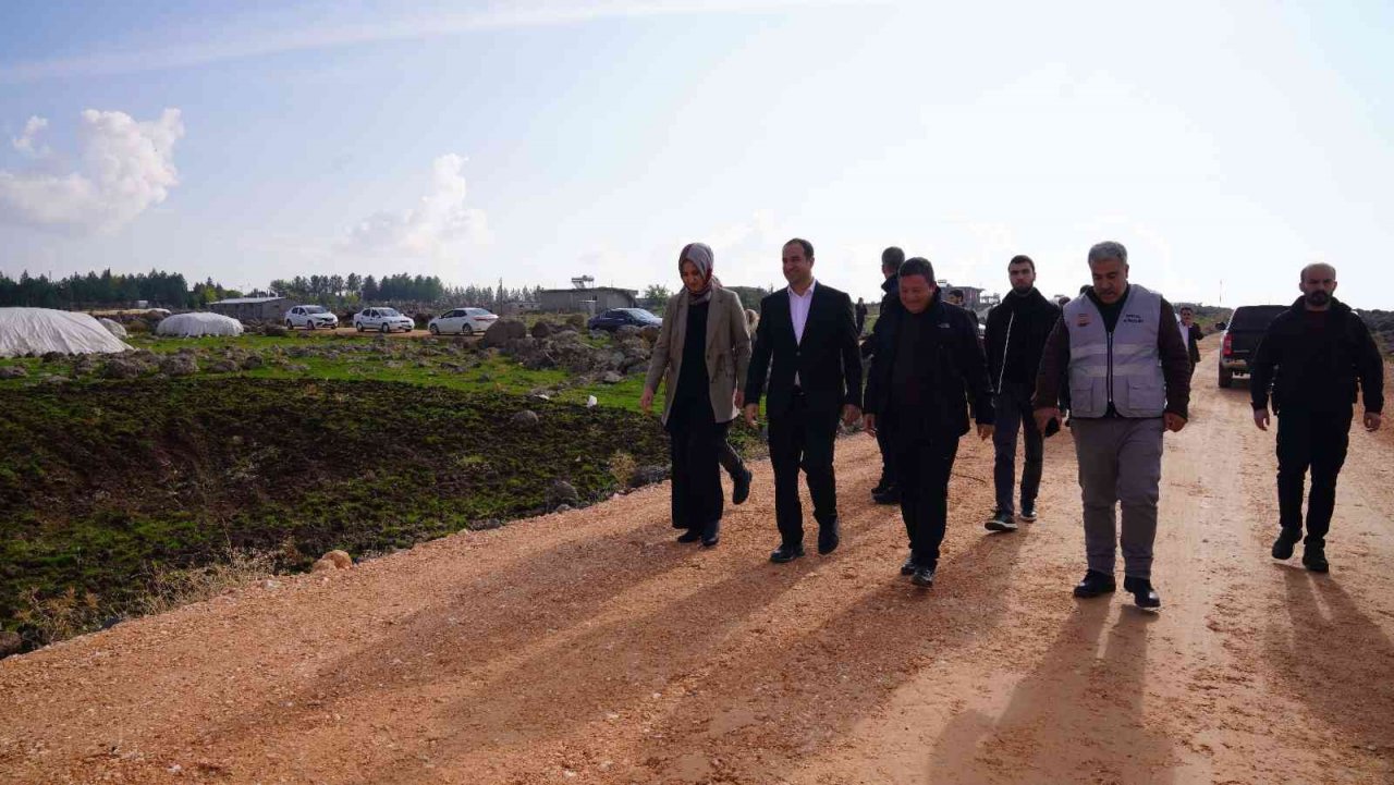 Siverek kırsalında asfalt seferberliği