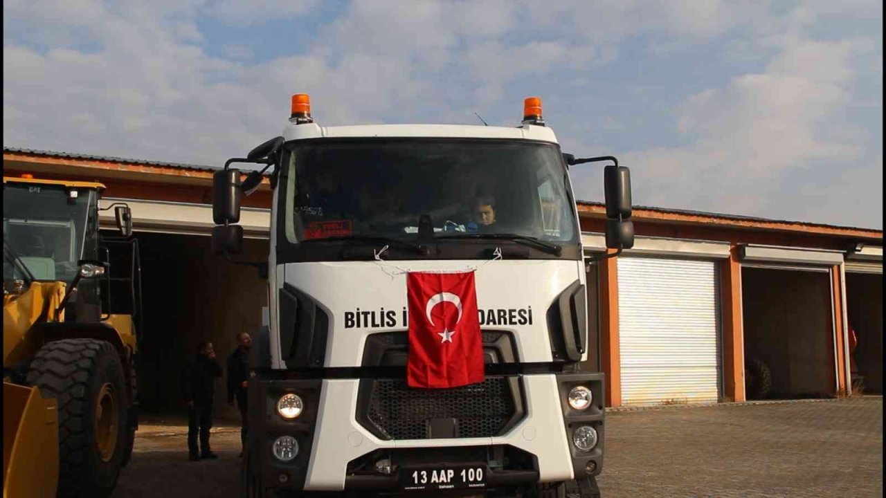 Güroymak Belediyesi araç filosunu güçlendirdi