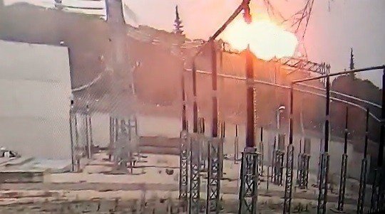 Bursa’daki uçak kazası kamerada...Gökyüzünde 380 bin voltla gelen ölüm