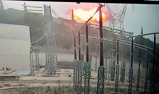 Bursa’daki uçak kazası kamerada...Gökyüzünde 380 bin voltla gelen ölüm