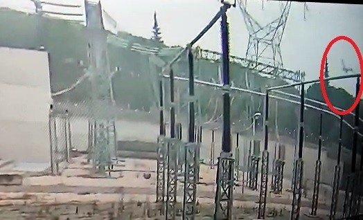 Bursa’daki uçak kazası kamerada...Gökyüzünde 380 bin voltla gelen ölüm